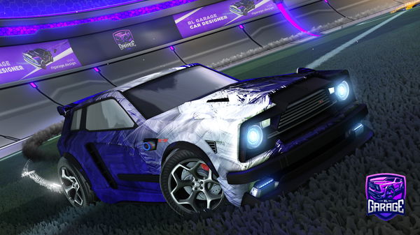 A Rocket League car design from Bimpster