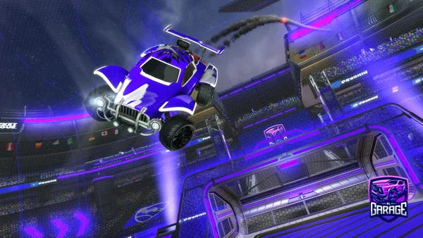 A Rocket League car design from DJB754