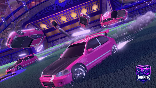 A Rocket League car design from LeLaitDabeur