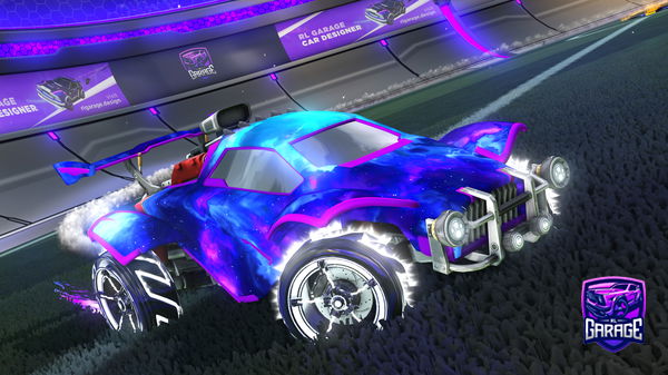 A Rocket League car design from Yaqeen106