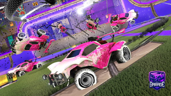 A Rocket League car design from UnrealHyped