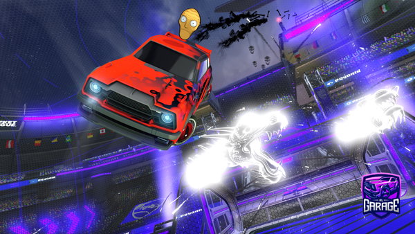 A Rocket League car design from SilentWisdom