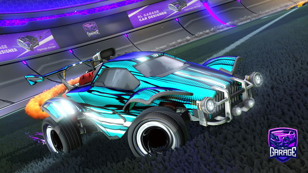 A Rocket League car design from NickGibelato