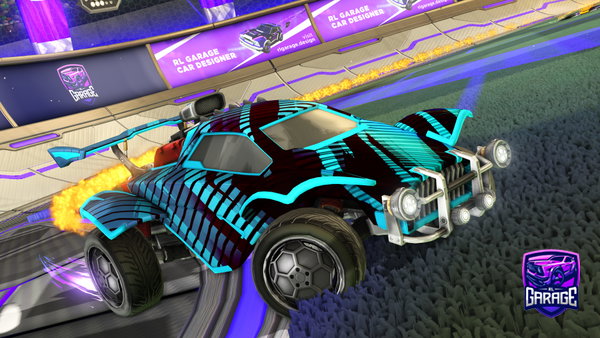 A Rocket League car design from Ryzanwastaken