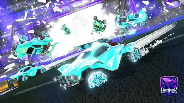 A Rocket League car design from BladerKev