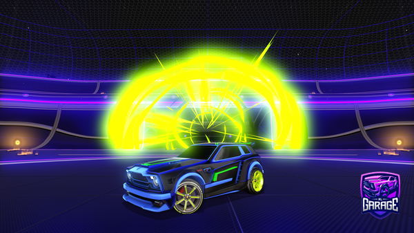 A Rocket League car design from Codeman5