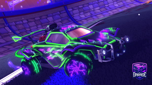 A Rocket League car design from Drk_Wave