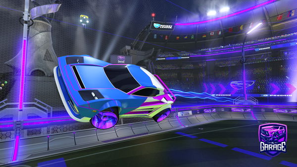 A Rocket League car design from agentduck