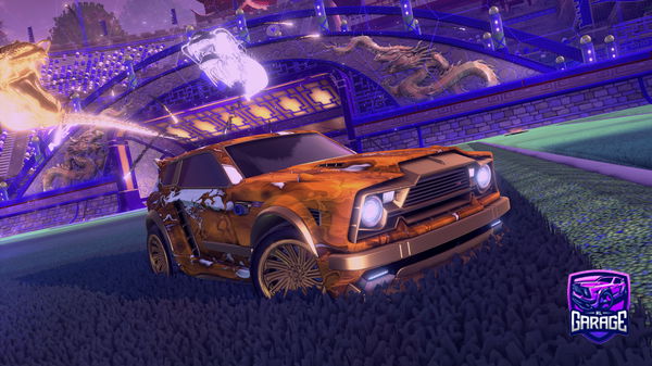 A Rocket League car design from D-Dog7fun