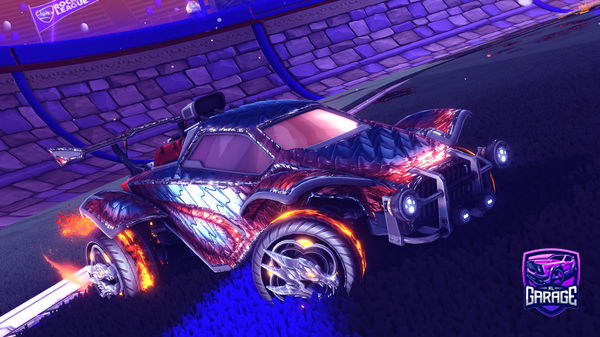 A Rocket League car design from Sigmaboy36