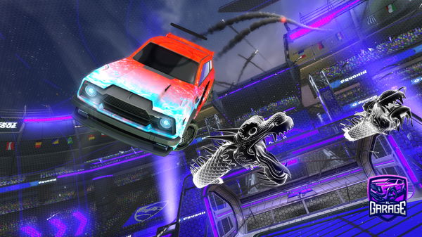 A Rocket League car design from xXkingburakXx-_-