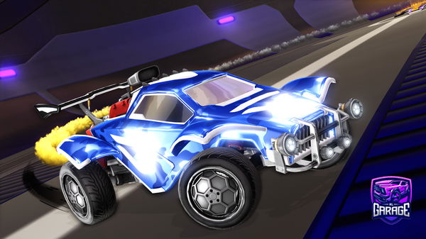 A Rocket League car design from daniracer23
