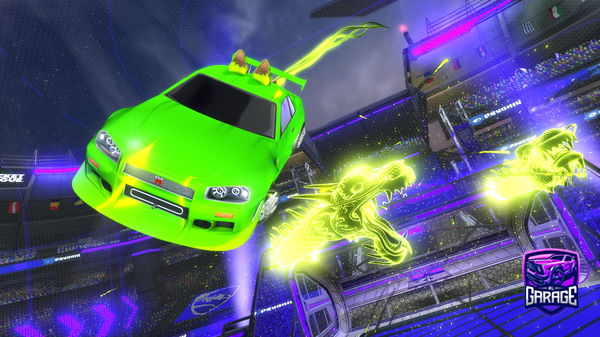 A Rocket League car design from XIRON_786