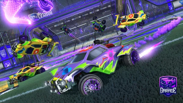 A Rocket League car design from Jeebozz