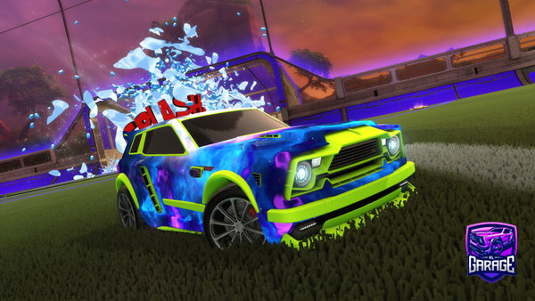 A Rocket League car design from Glodgarr