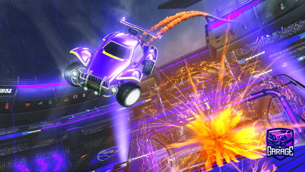 A Rocket League car design from tiatiakola