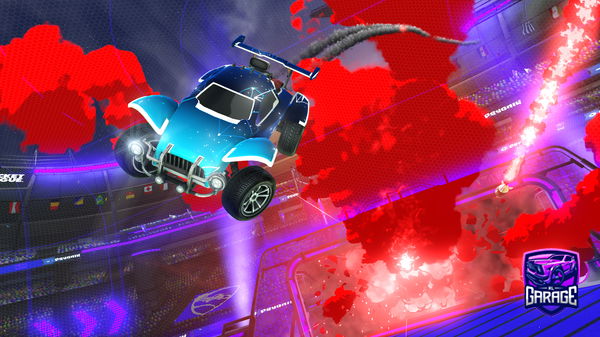 A Rocket League car design from RodSlinger