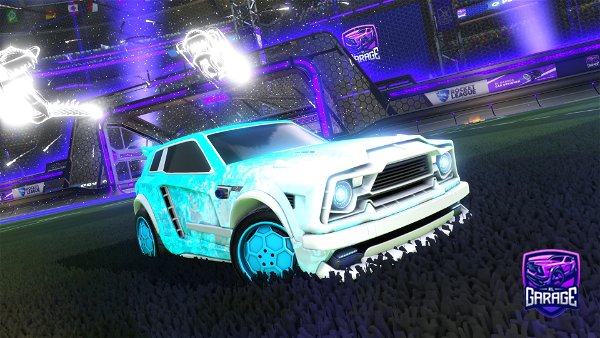 A Rocket League car design from soapsxee
