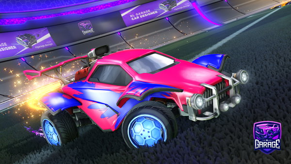 A Rocket League car design from getsmokedmonkey