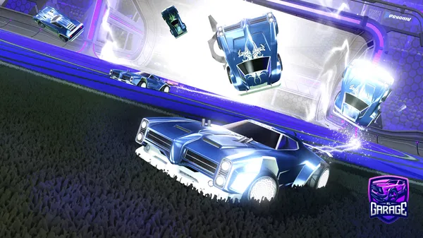 A Rocket League car design from besede
