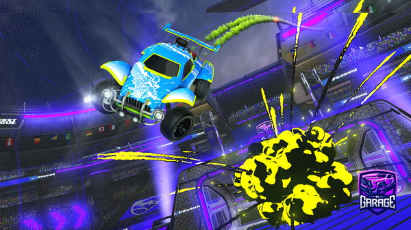 A Rocket League car design from AlexTioDa