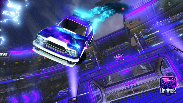 A Rocket League car design from aweamo