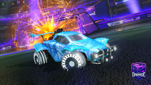 A Rocket League car design from yzorf