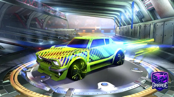 A Rocket League car design from irosario78