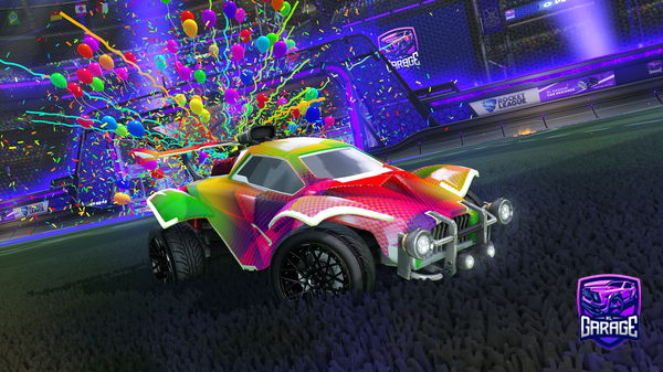 A Rocket League car design from MrGoner