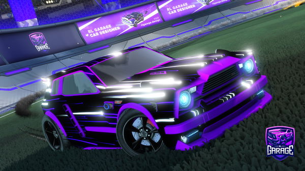 A Rocket League car design from Dragons2616431