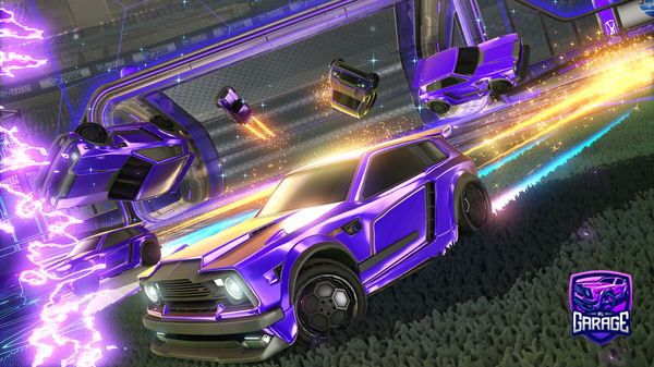 A Rocket League car design from sawcubic