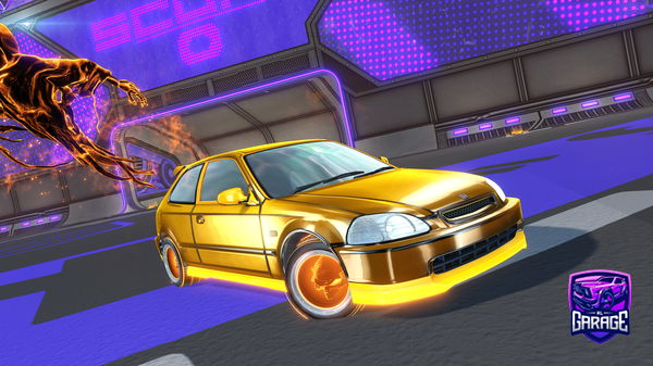 A Rocket League car design from Gamma_Trades