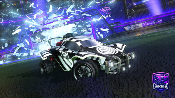 A Rocket League car design from BuckyPlayz