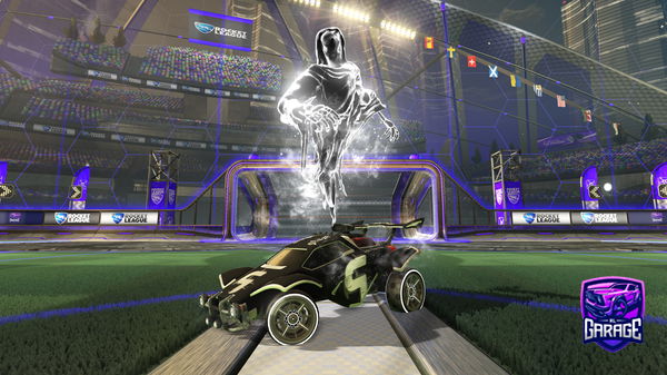 A Rocket League car design from deckkyyy