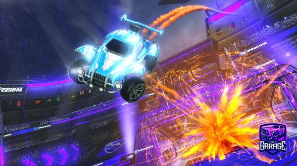 A Rocket League car design from jayspace