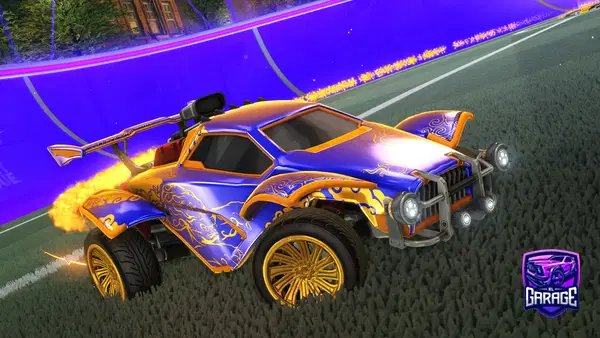 A Rocket League car design from CozmicClappz