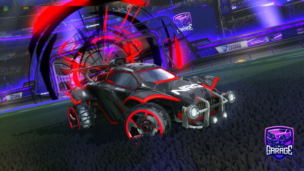 A Rocket League car design from TopTrojan