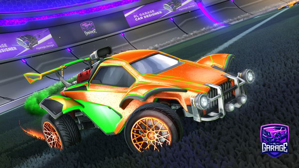 A Rocket League car design from Jekos3232