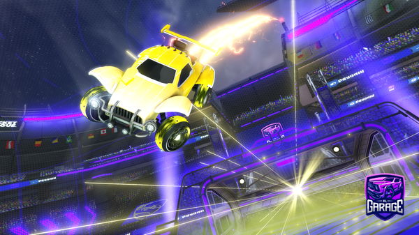 A Rocket League car design from JuztAndenDK