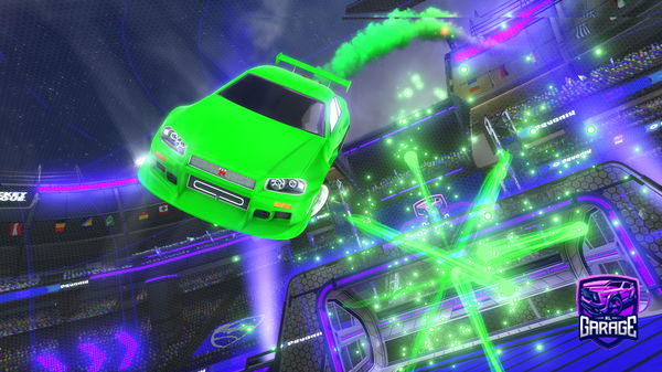 A Rocket League car design from Blaze_-