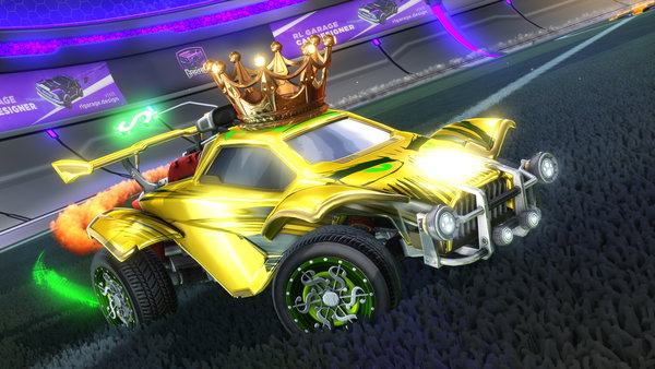 A Rocket League car design from JeBoySnader