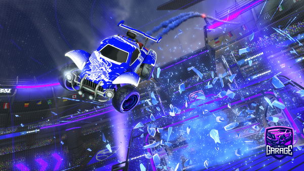 A Rocket League car design from zurig-recu