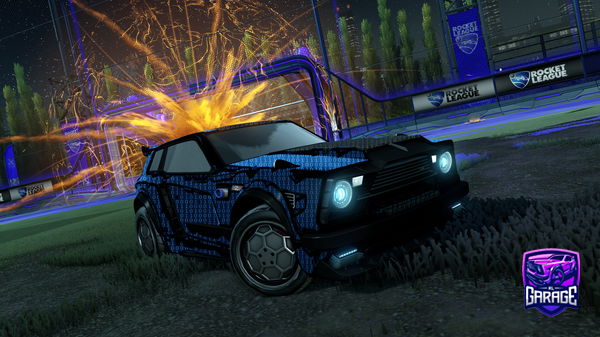 A Rocket League car design from RLClipz010