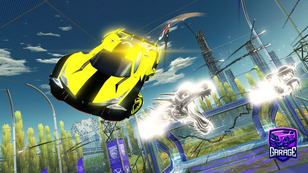 A Rocket League car design from R280