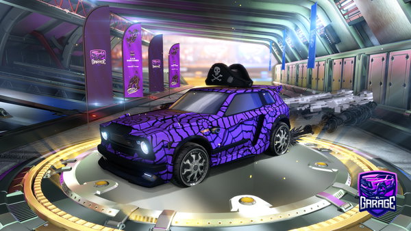 A Rocket League car design from hezemajor129