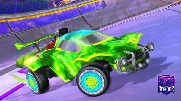 A Rocket League car design from Lucaszz