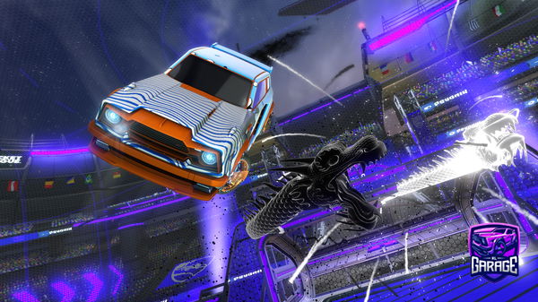 A Rocket League car design from Frizkh