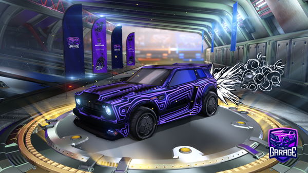 A Rocket League car design from CarlosBendana_