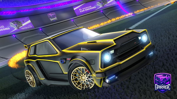 A Rocket League car design from SEN__Bugha