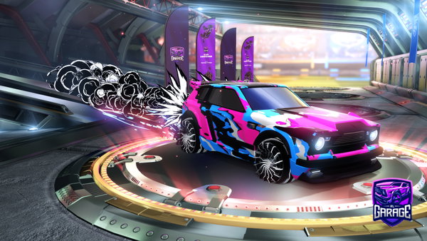 A Rocket League car design from boonaloo